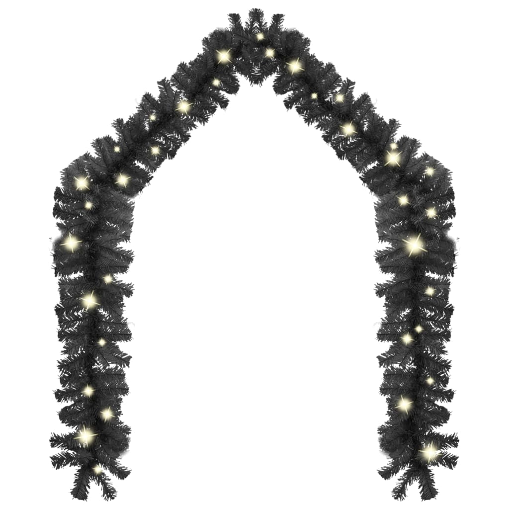 Christmas Garland With Led Lights