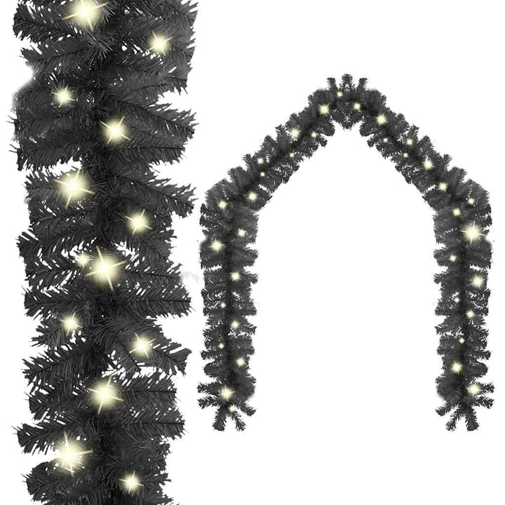 Christmas Garland With Led Lights