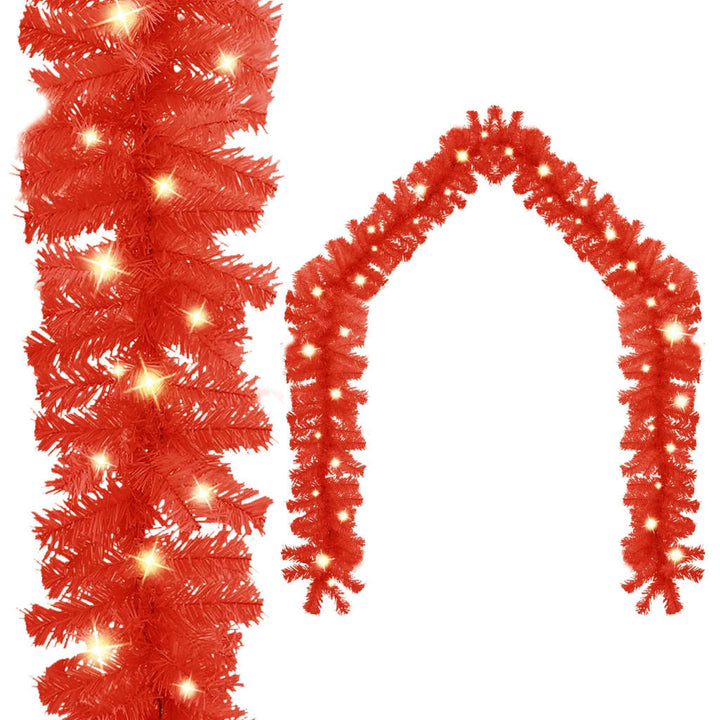 Christmas Garland With Led Lights
