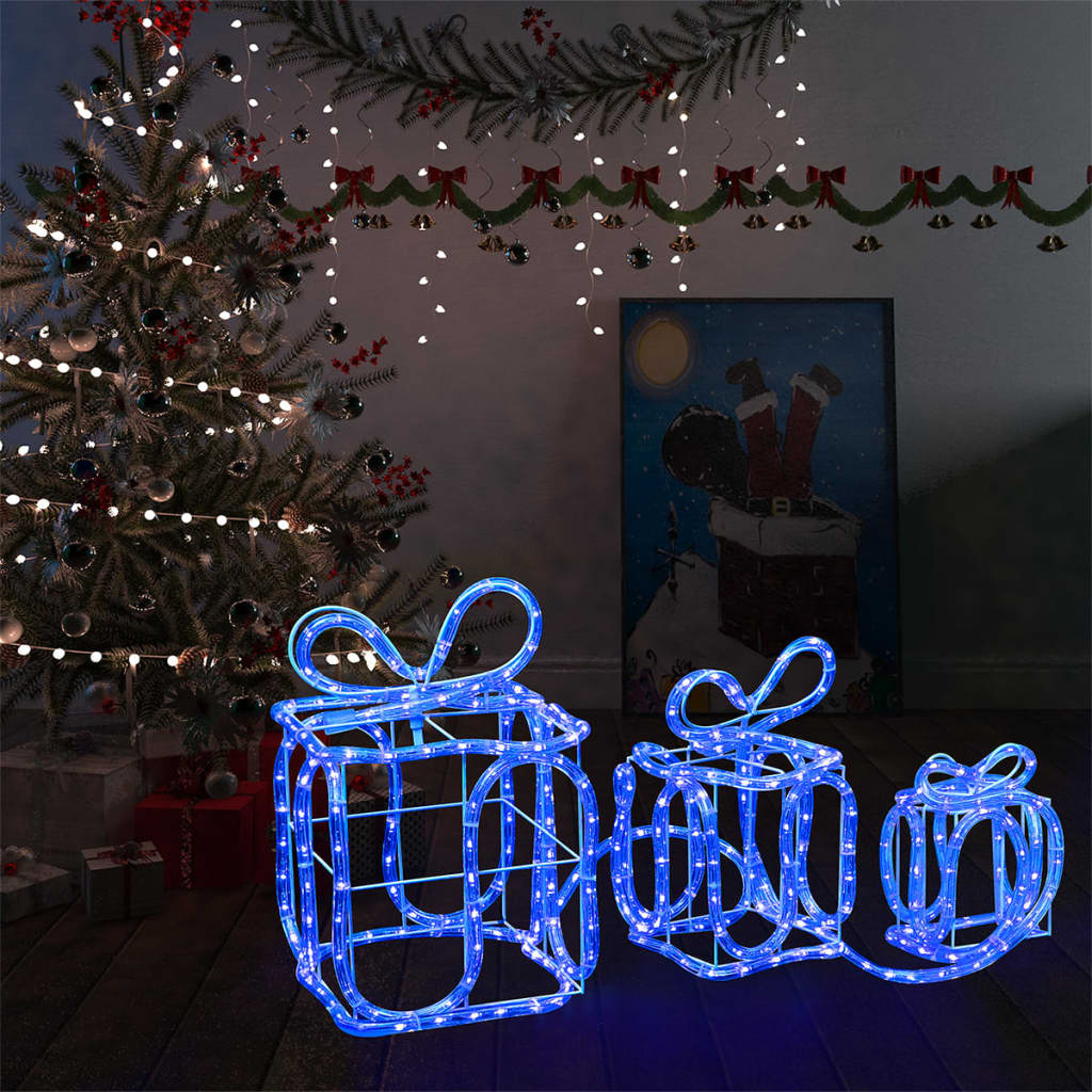 Christmas Decoration Gift Boxes With 180 Leds Indoor Outdoor