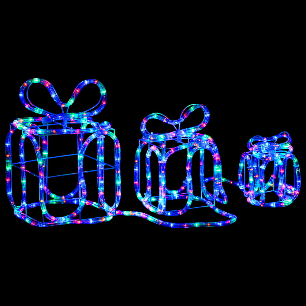 Christmas Decoration Gift Boxes With 180 Leds Indoor Outdoor