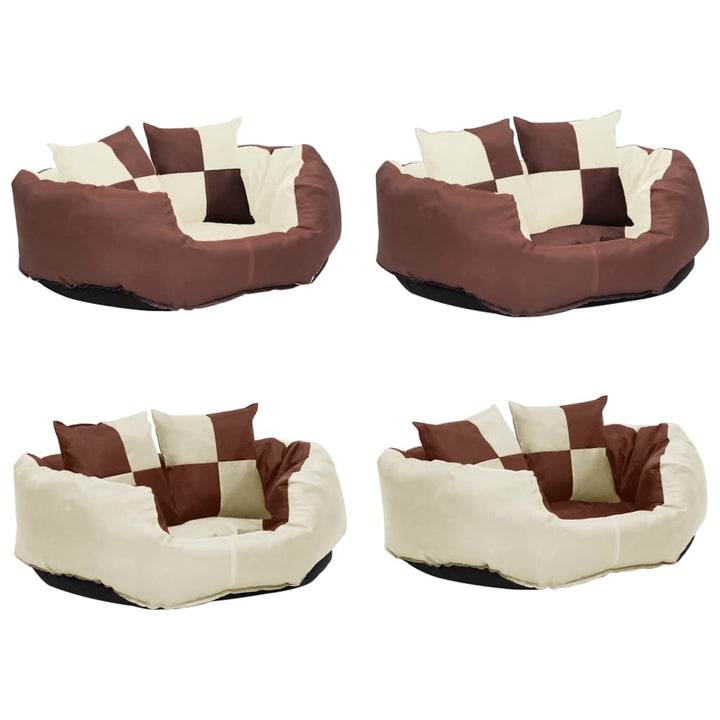 Reversible & Washable Dog Cushion
