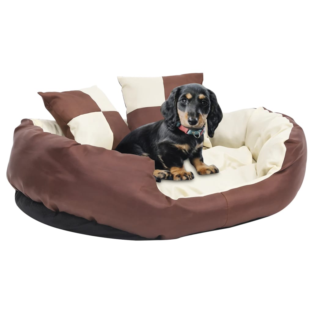 Reversible & Washable Dog Cushion