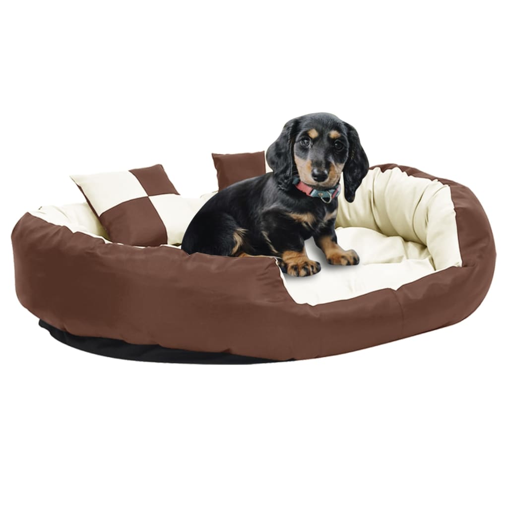 Reversible & Washable Dog Cushion