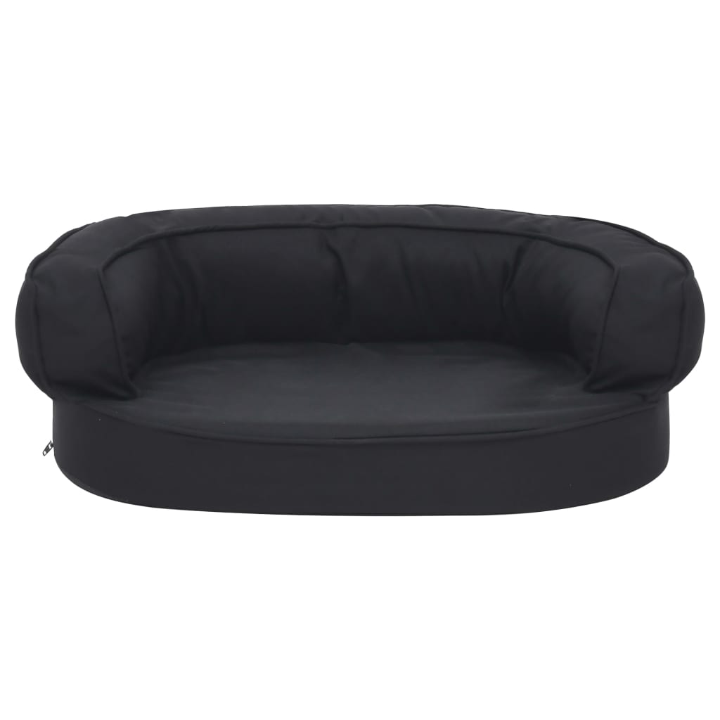 Ergonomic Dog Bed Mattress Linen Look