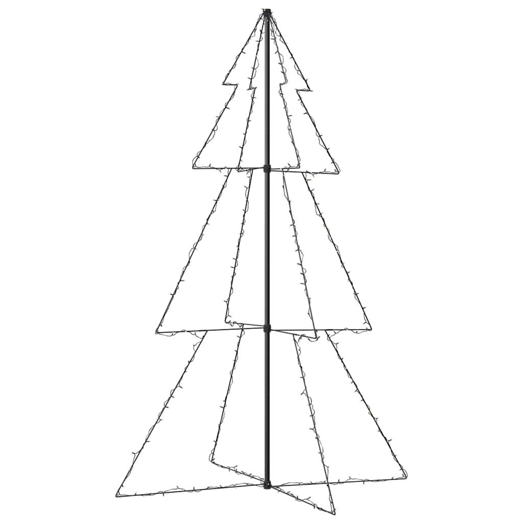 Christmas Cone Tree 240 Leds Indoor And Outdoor 118X180 Cm