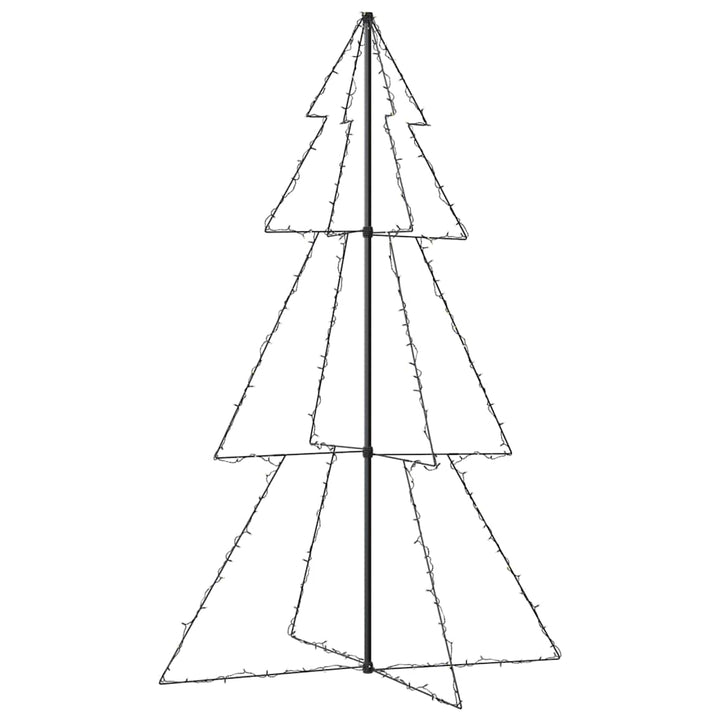 Christmas Cone Tree 240 Leds Indoor And Outdoor 118X180 Cm