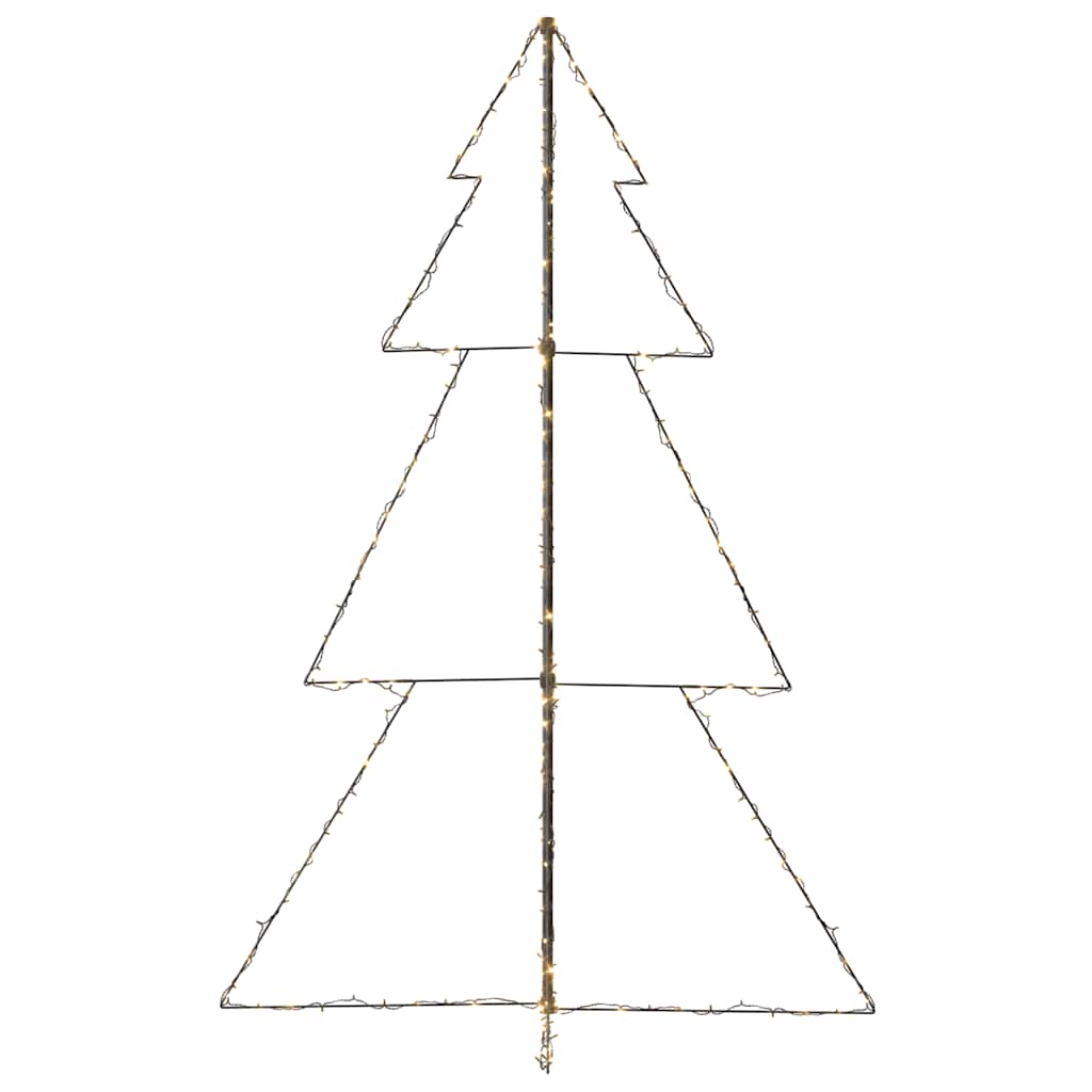 Christmas Cone Tree 240 Leds Indoor And Outdoor 118X180 Cm