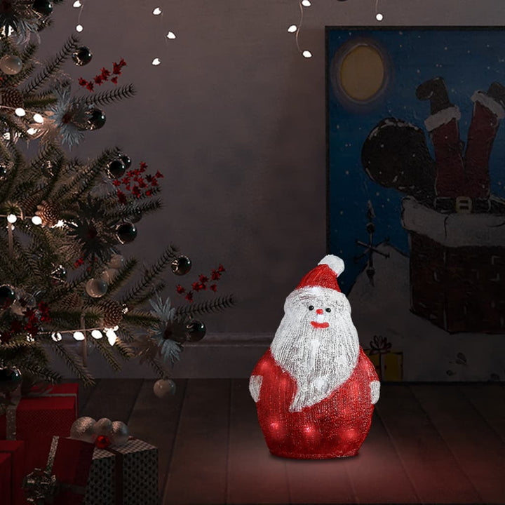 Led Christmas Acrylic Snowman Figure Indoor And Outdoor 30Cm
