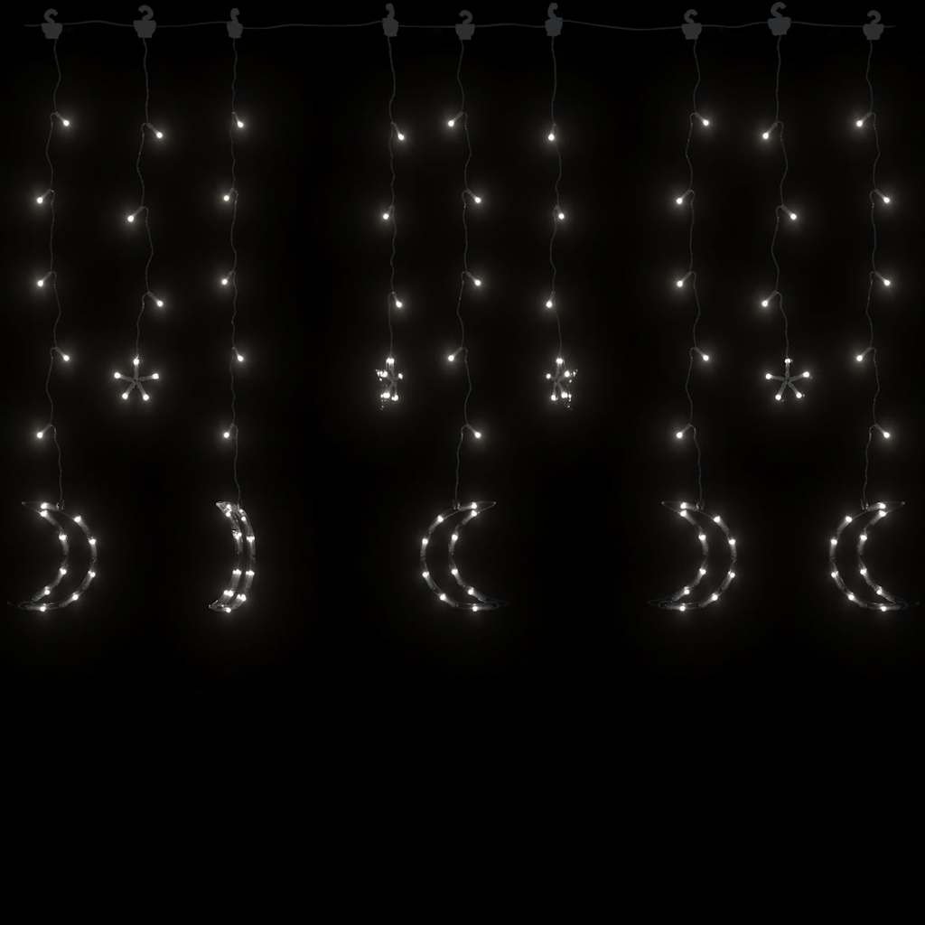 Star And Moon Fairy Lights Remote Control