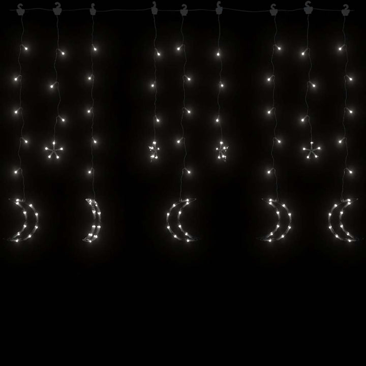 Star And Moon Fairy Lights Remote Control
