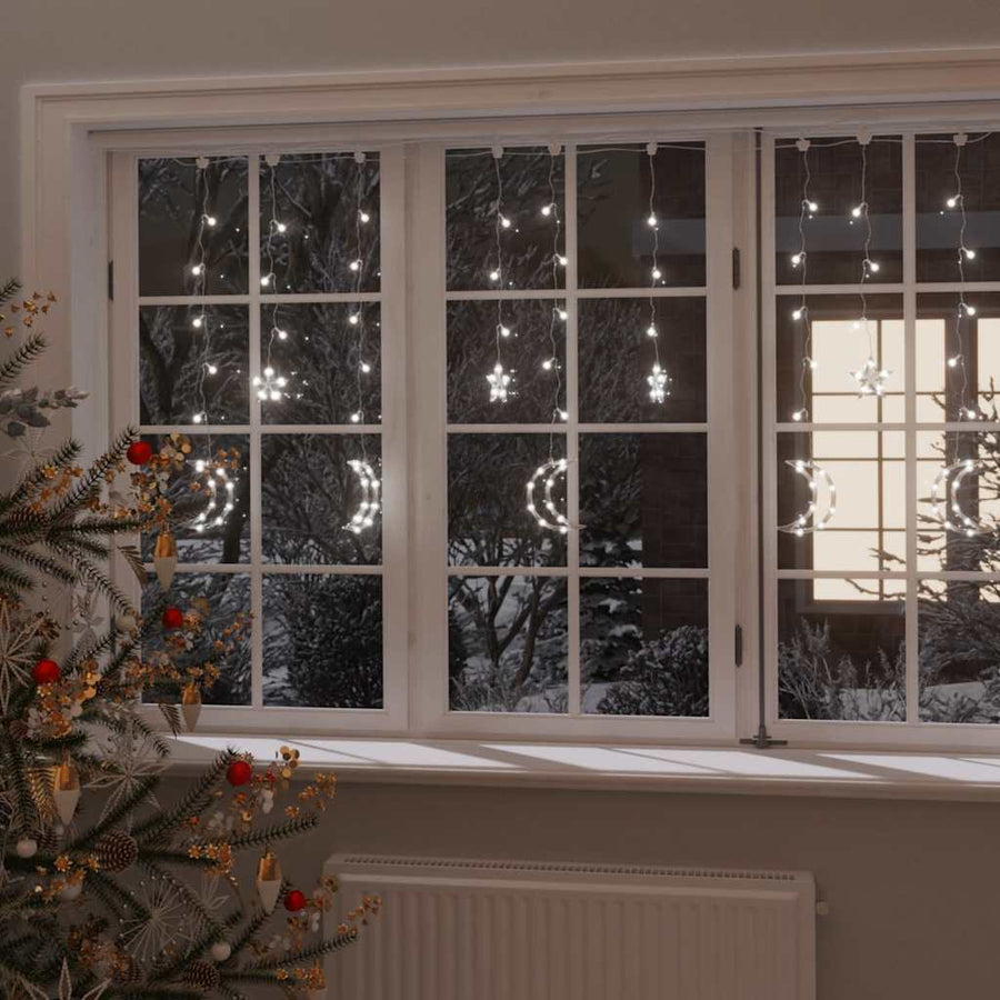 Star And Moon Fairy Lights Remote Control