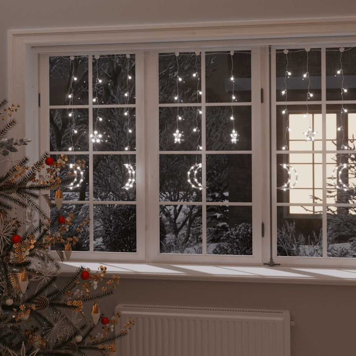 Star And Moon Fairy Lights Remote Control