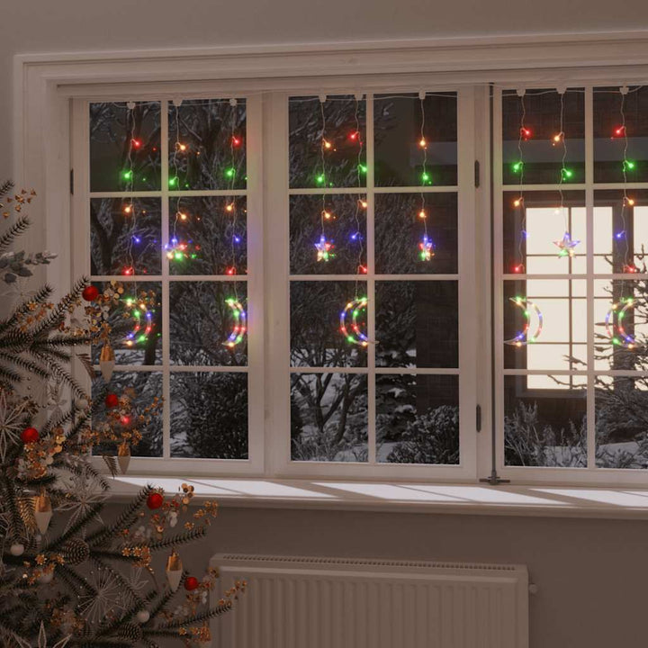 Star And Moon Fairy Lights Remote Control