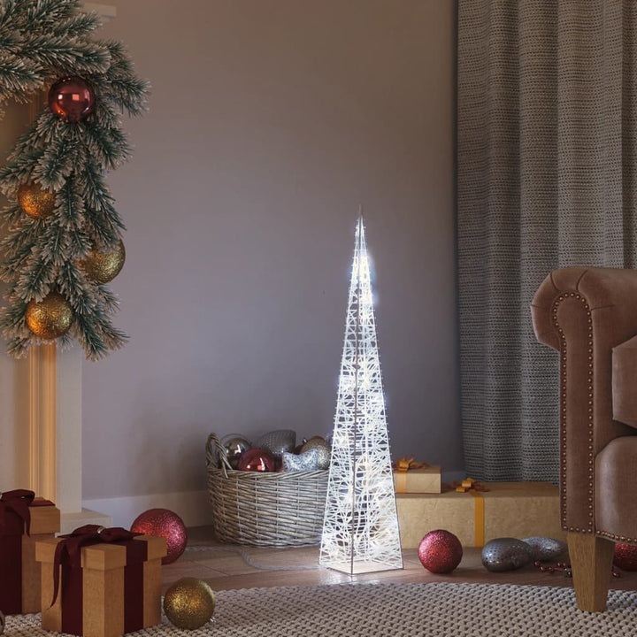 Acrylic Decorative Led Light Cone