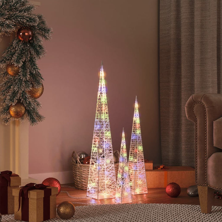 Acrylic Decorative Led Light Cone
