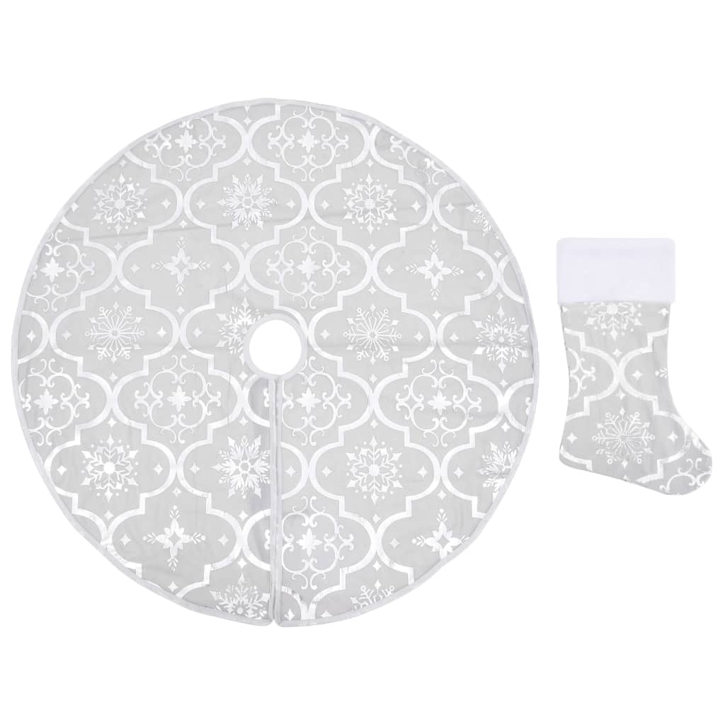 Luxury Christmas Tree Skirt With Sock Fabric