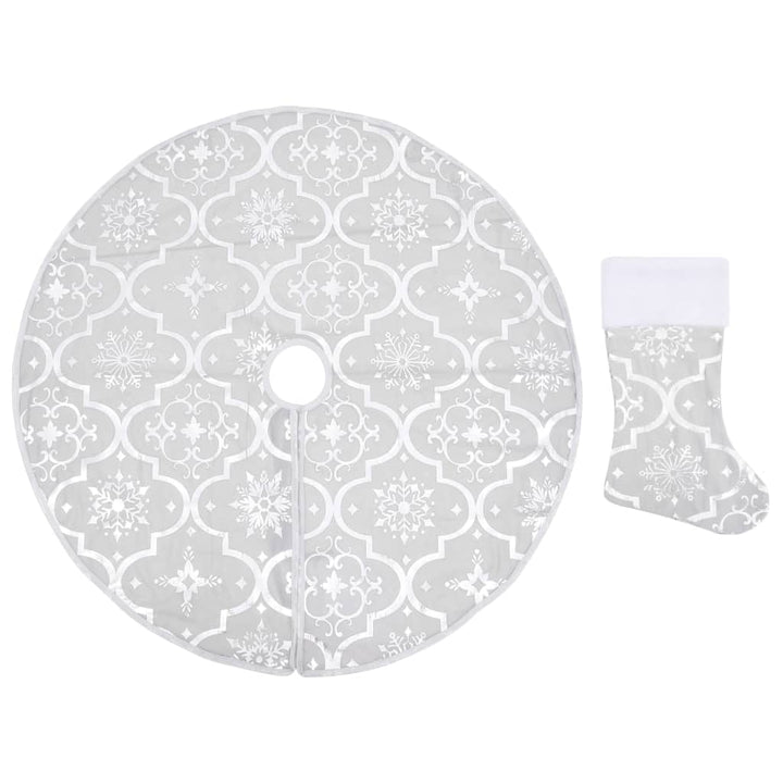 Luxury Christmas Tree Skirt With Sock Fabric