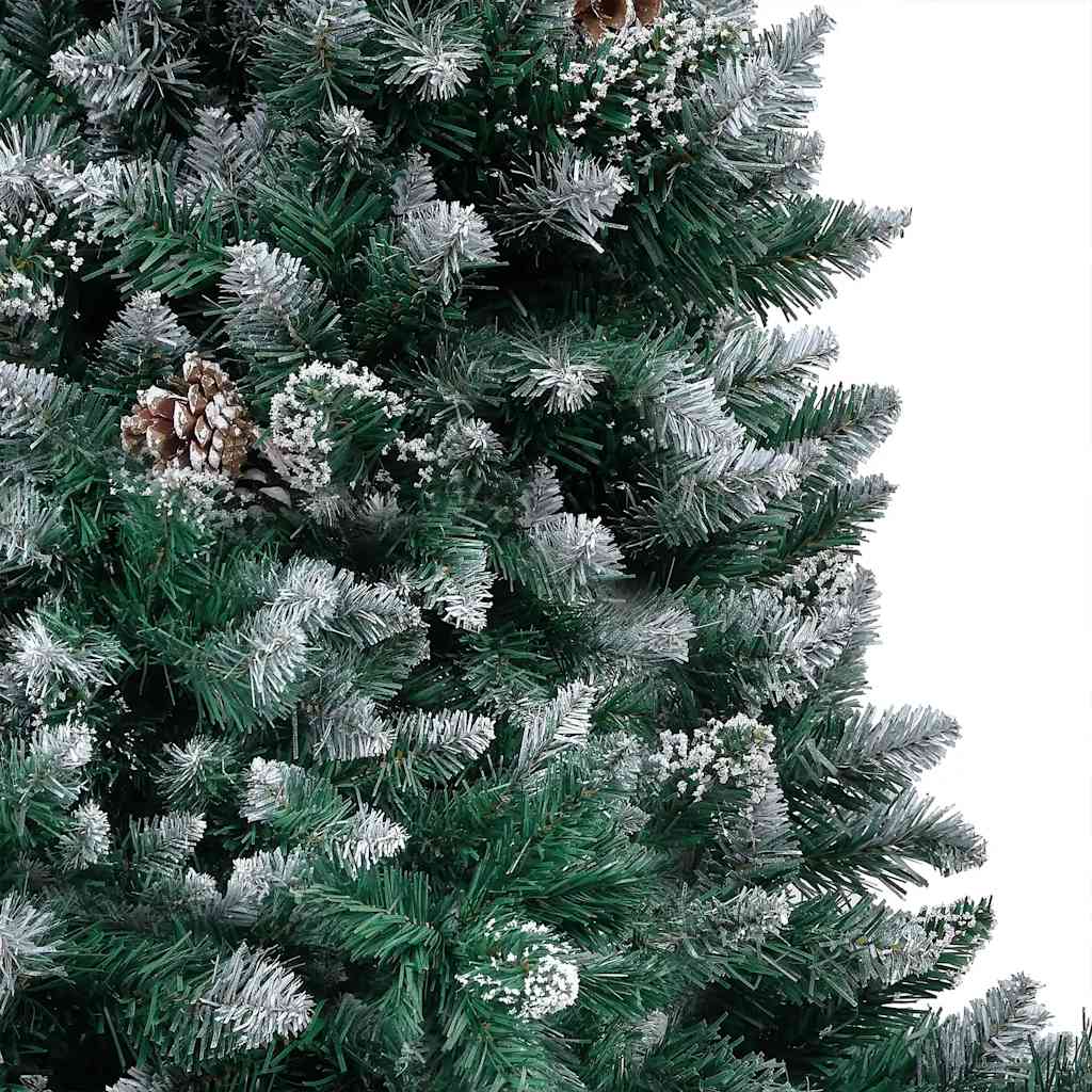 Artificial Pre-Lit Christmas Tree With Ball Set&Pine Cones 180 Cm