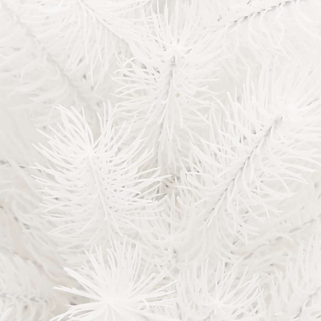 Artificial Pre-Lit Christmas Tree With Ball Set White 65 Cm