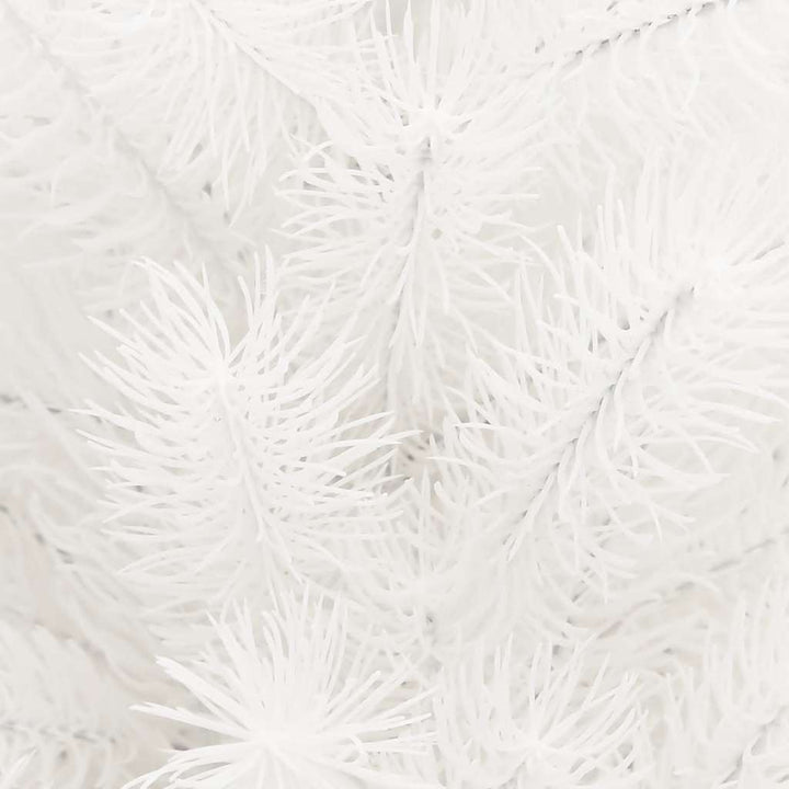 Artificial Pre-Lit Christmas Tree With Ball Set White 65 Cm