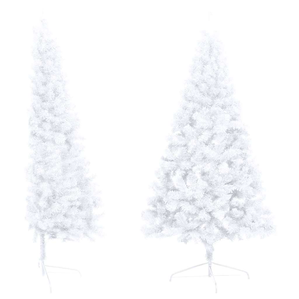 Artificial Half Pre-Lit Christmas Tree With Ball Set