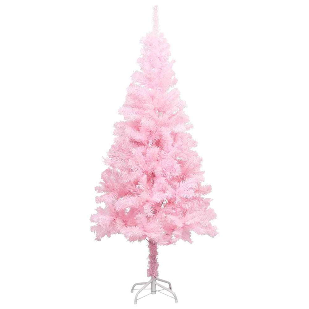 Artificial Pre-Lit Christmas Tree With Ball Set 120 Cm Pvc