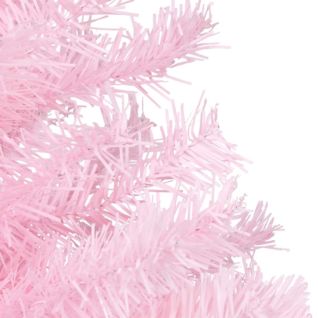 Artificial Pre-Lit Christmas Tree With Ball Set 120 Cm Pvc