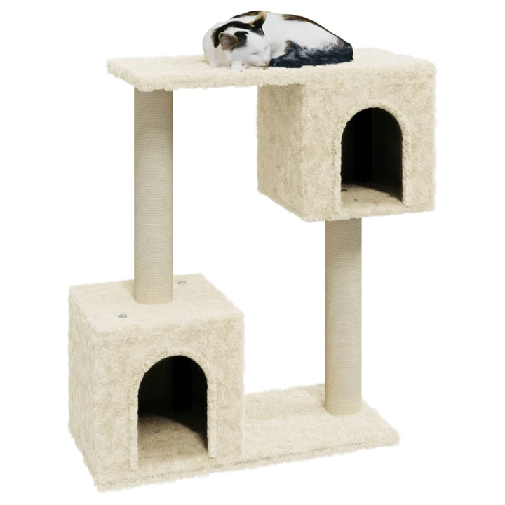 Cat Tree With Sisal Scratching Posts 60 Cm