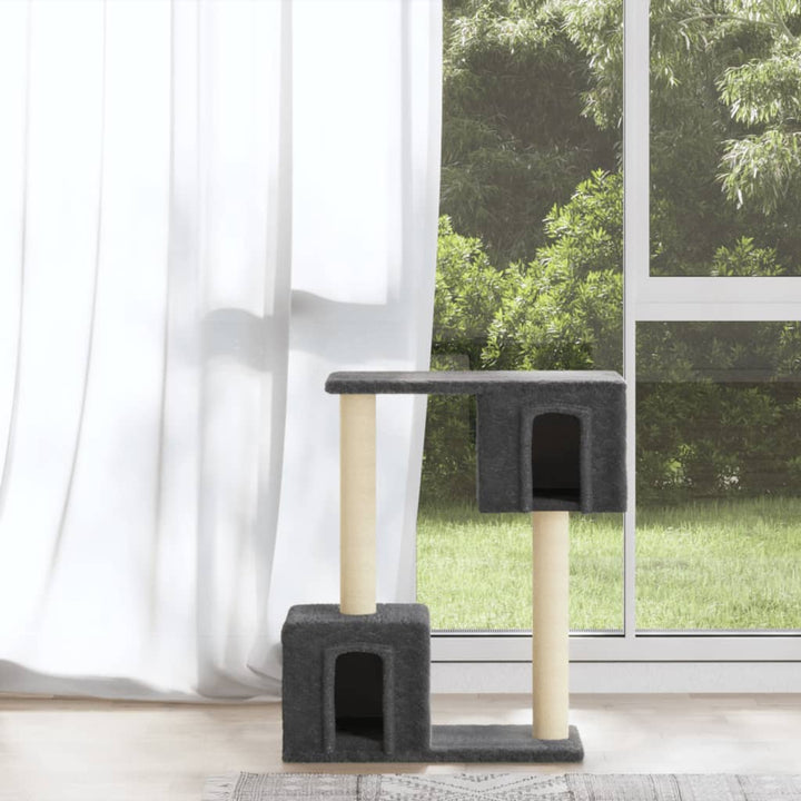 Cat Tree With Sisal Scratching Posts 60 Cm