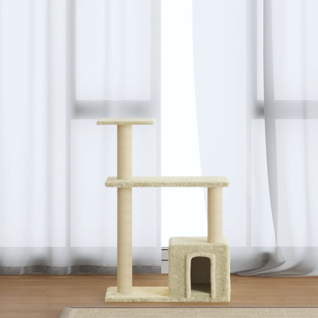 Cat Tree With Sisal Scratching Posts