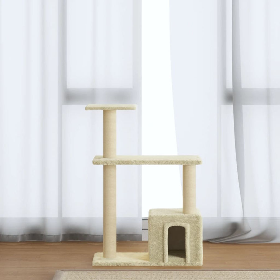 Cat Tree With Sisal Scratching Posts