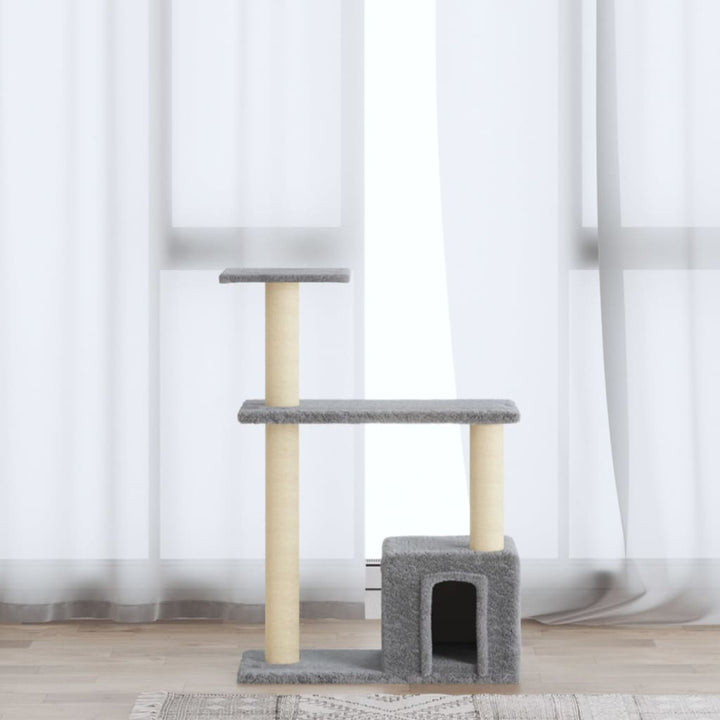 Cat Tree With Sisal Scratching Posts