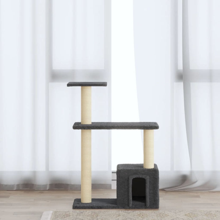 Cat Tree With Sisal Scratching Posts