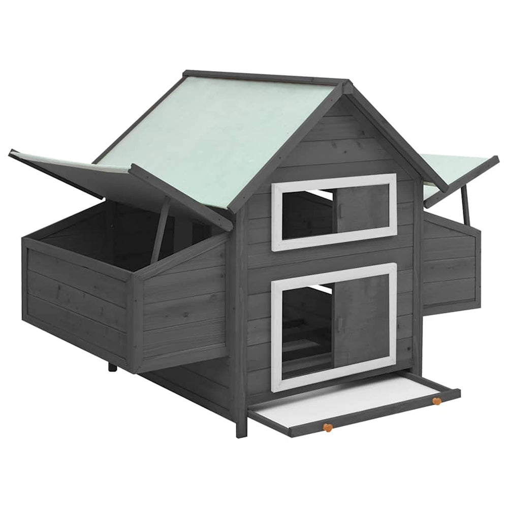 Chicken Coop 150X96X110 Cm Solid Firwood