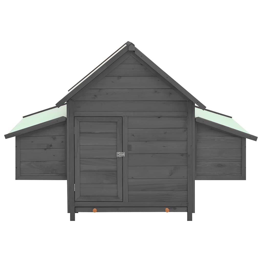 Chicken Coop 150X96X110 Cm Solid Firwood