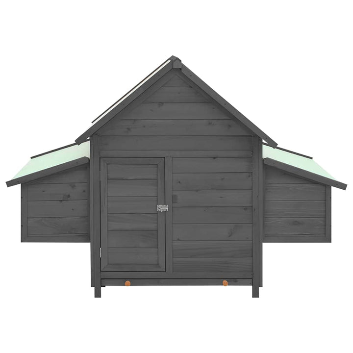 Chicken Coop 150X96X110 Cm Solid Firwood