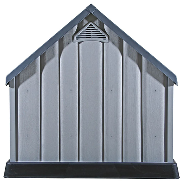 Dog House Grey 92X87X91 Cm Plastic