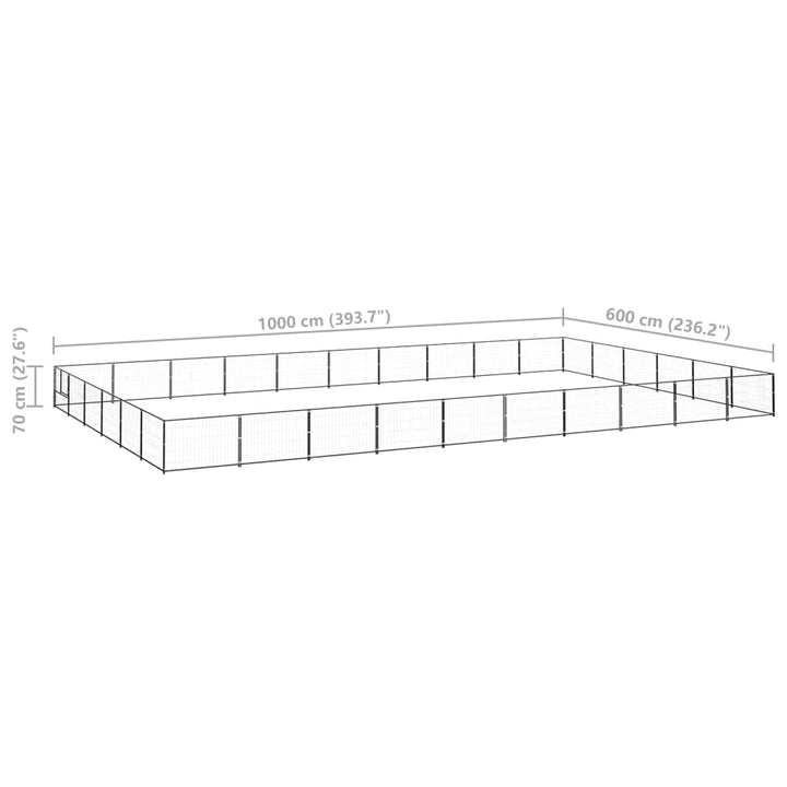 Dog Kennel 60 M² Steel