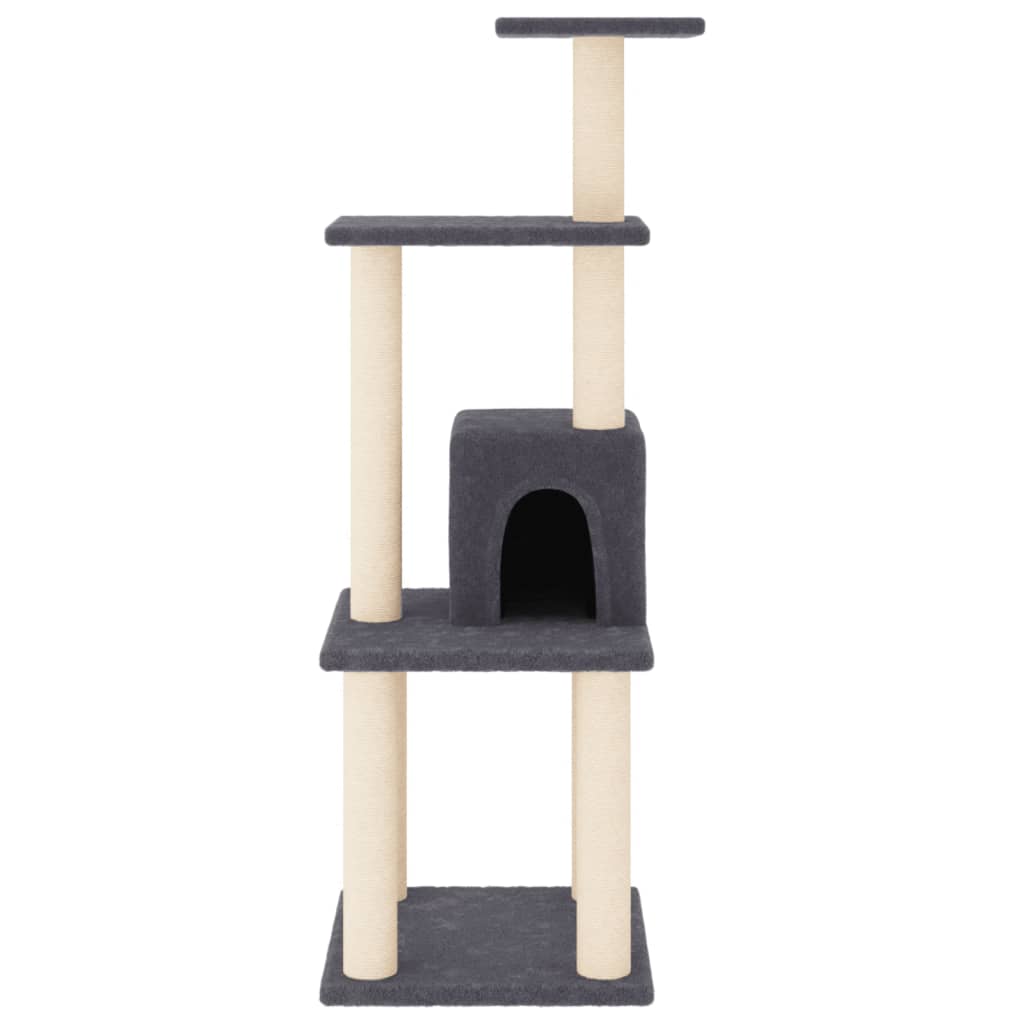 Cat Tree With Sisal Scratching Posts 105 Cm