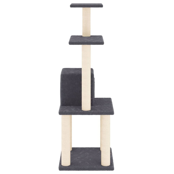 Cat Tree With Sisal Scratching Posts 105 Cm