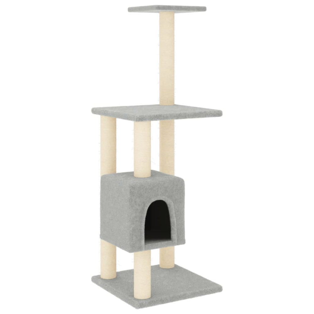 Cat Tree With Sisal Scratching Posts 104 Cm