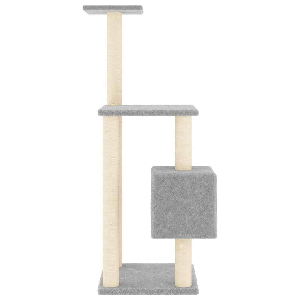Cat Tree With Sisal Scratching Posts 104 Cm
