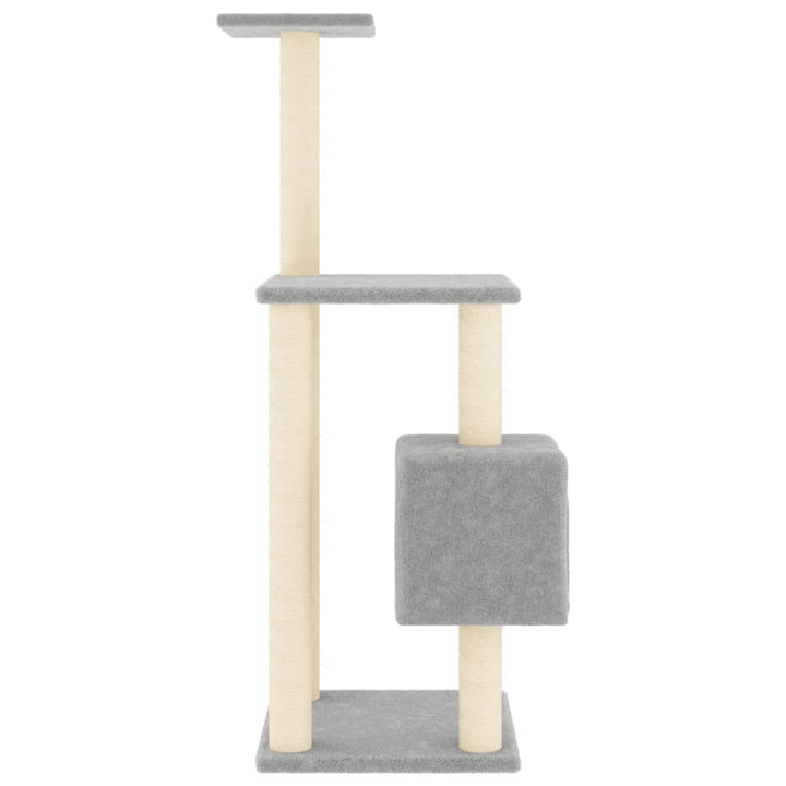 Cat Tree With Sisal Scratching Posts 104 Cm