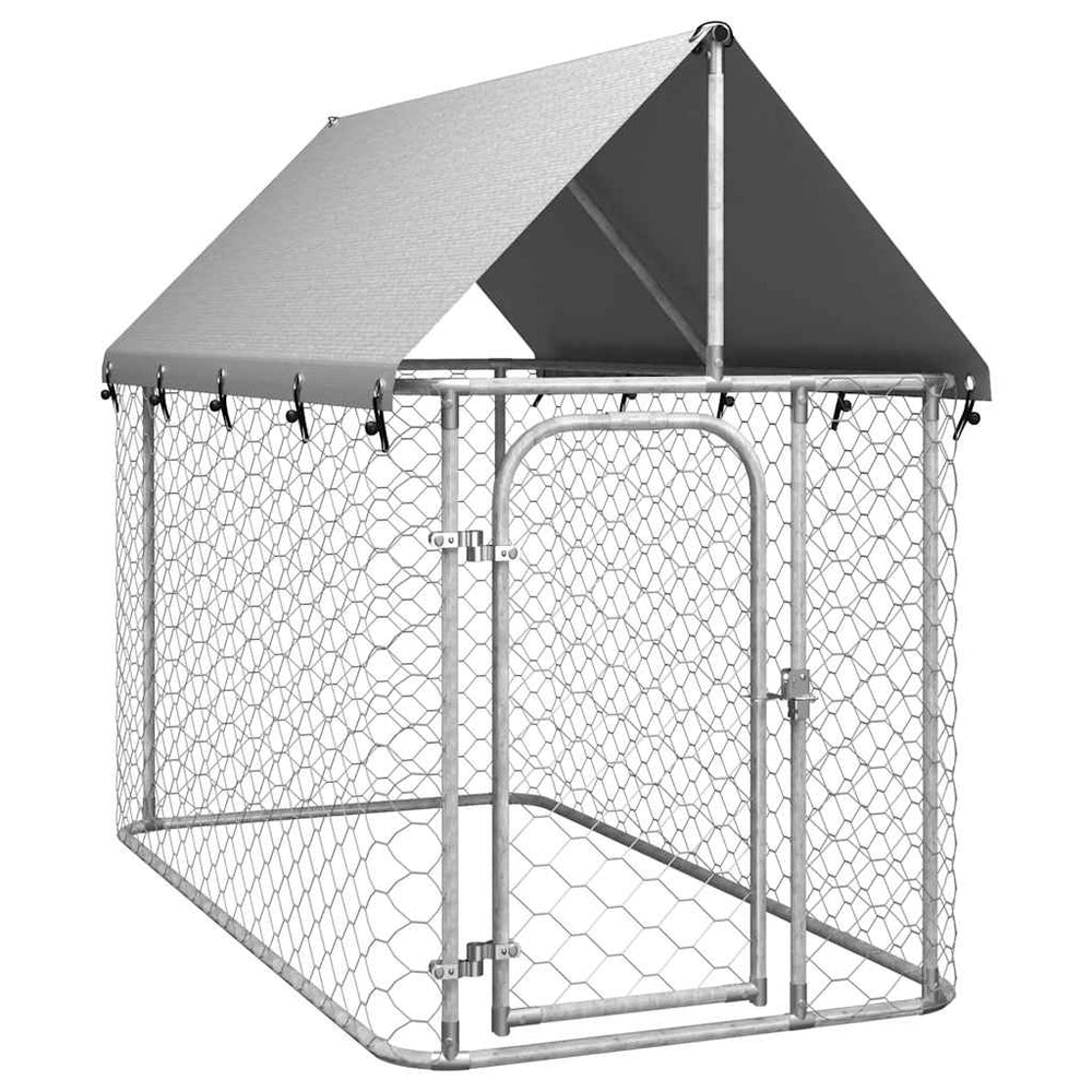 Outdoor Dog Kennel With Roof