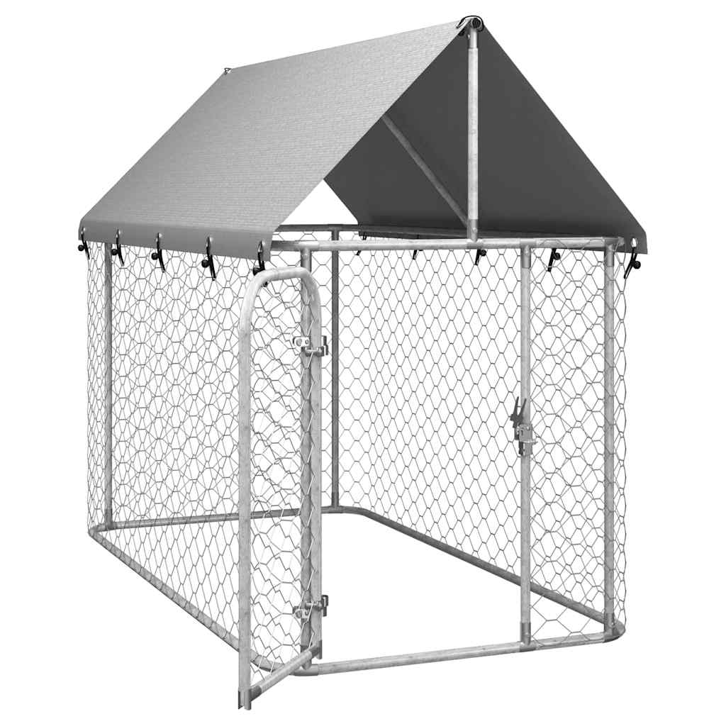 Outdoor Dog Kennel With Roof