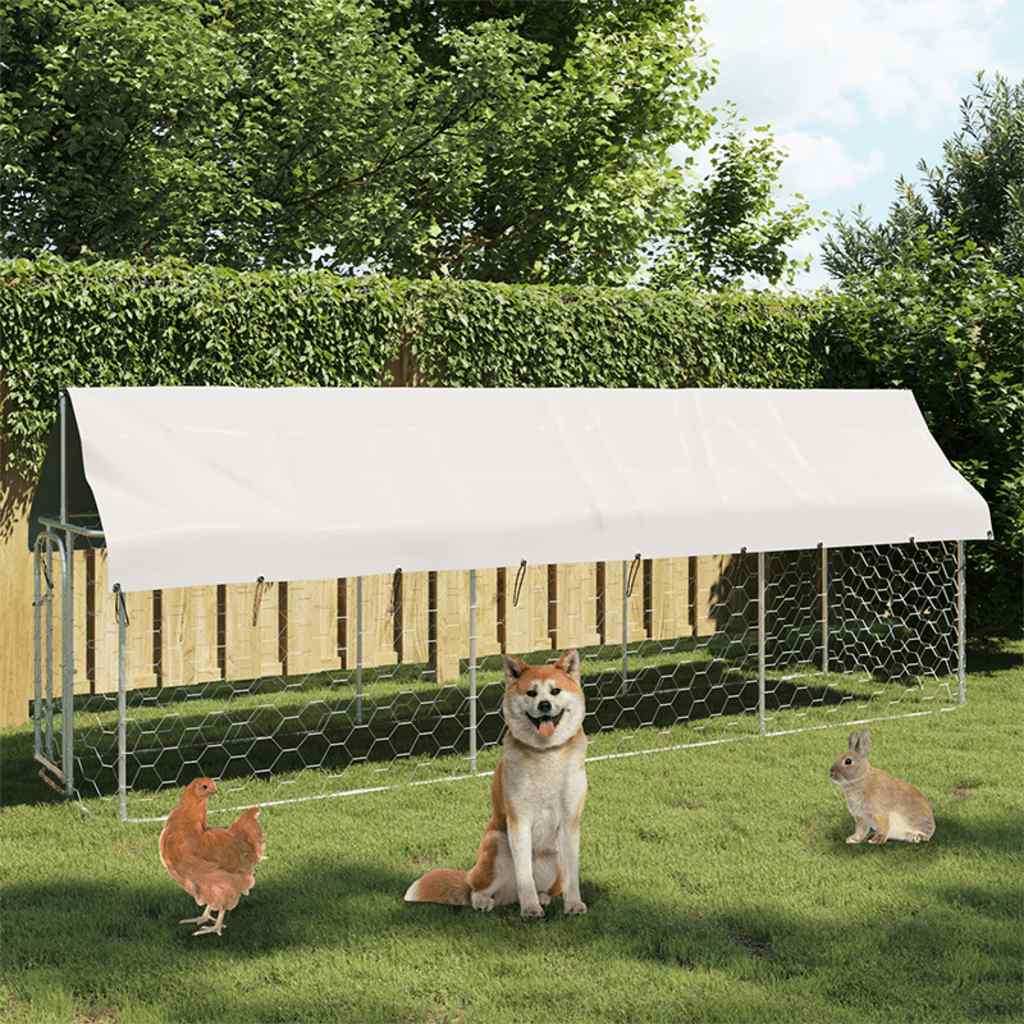 Outdoor Dog Kennel With Roof