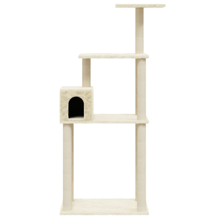 Cat Tree With Sisal Scratching Posts 147 Cm