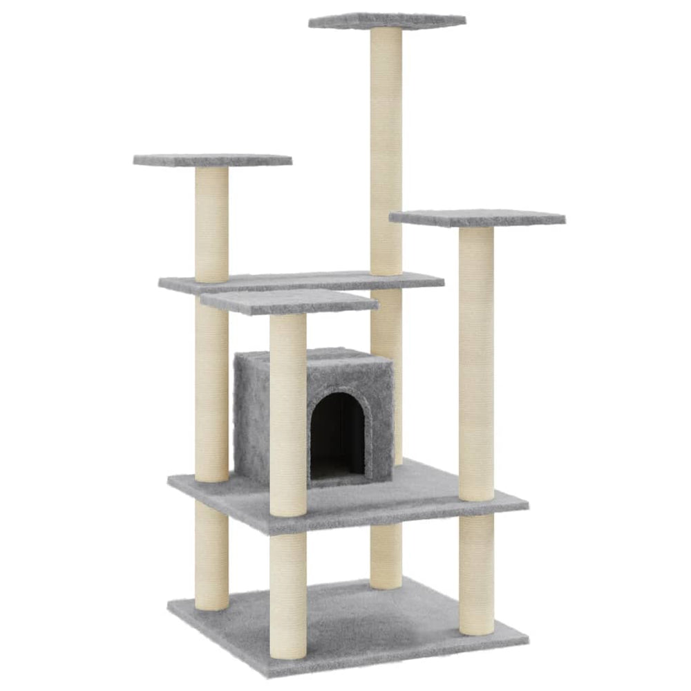 Cat Tree With Sisal Scratching Posts 110 Cm