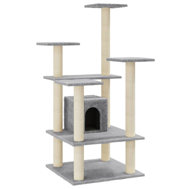 Cat Tree With Sisal Scratching Posts 110 Cm